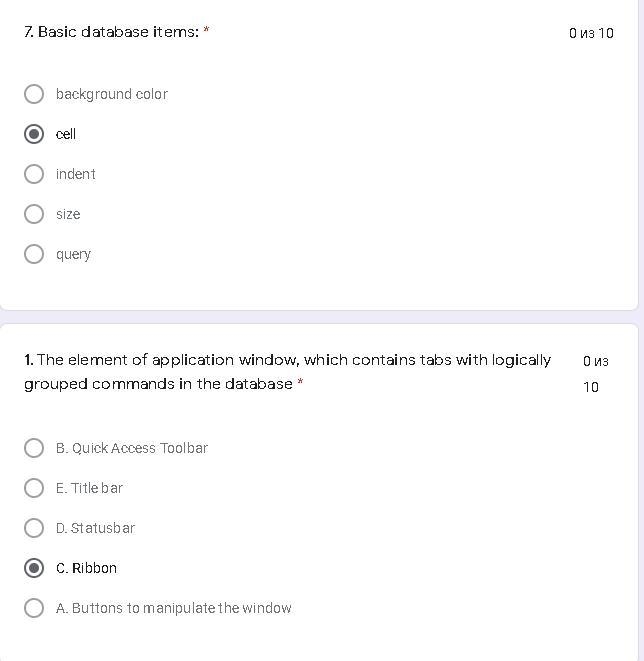 Database and database systems. Microsoft Access.-example-2