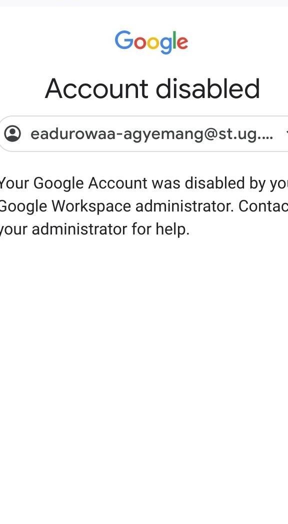 What to do if a Google account has been disabled​-example-1