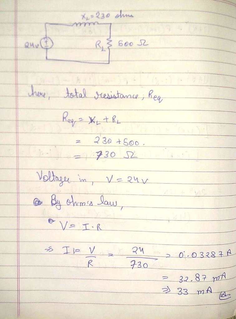 a circuit has an inductor with an inductive reactance of 230 ohms. this inductor is-example-1