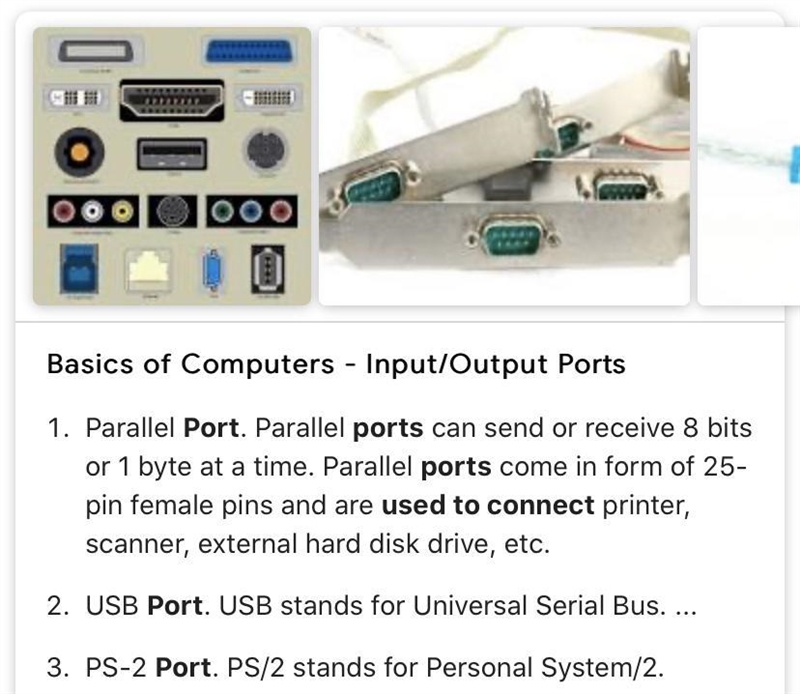 Identify ports used to connect input devices. Disconnect and reconnect the mouse and-example-1