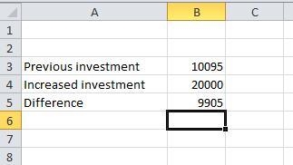 Allen needs to calculate how much his investment has increased over the past year-example-2