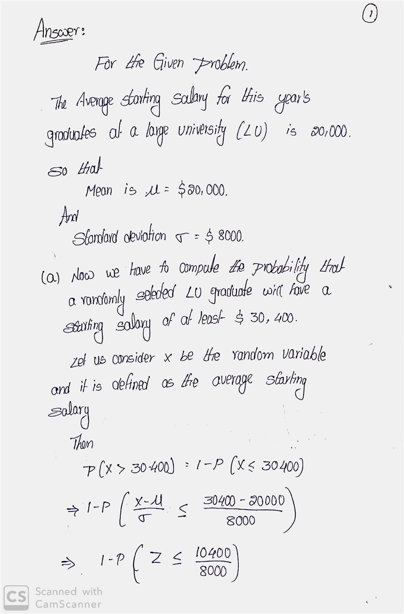 The average starting salary for this year's graduates at a large university (LU) is-example-1