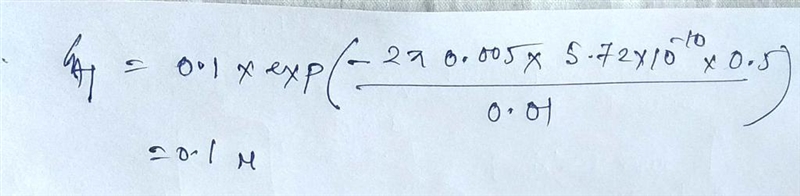 Water containing a solute is flowing through a 1cm diameter tube, which is 50 cm in-example-2