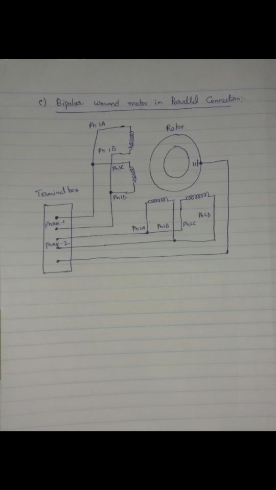 g 4. Consider a stepper motor with two phases. Phase 1 is wound with two identical-example-2