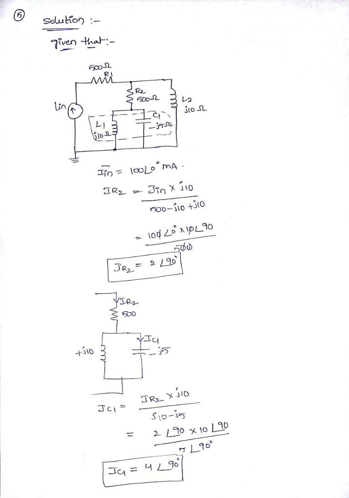 For the following circuit, V"#$=120∠30ºV.Redraw the circuit in your solution-example-1