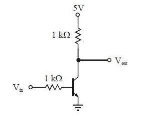 Analyze the following ideal transistor circuit. Can use general rule of thumbs for-example-1