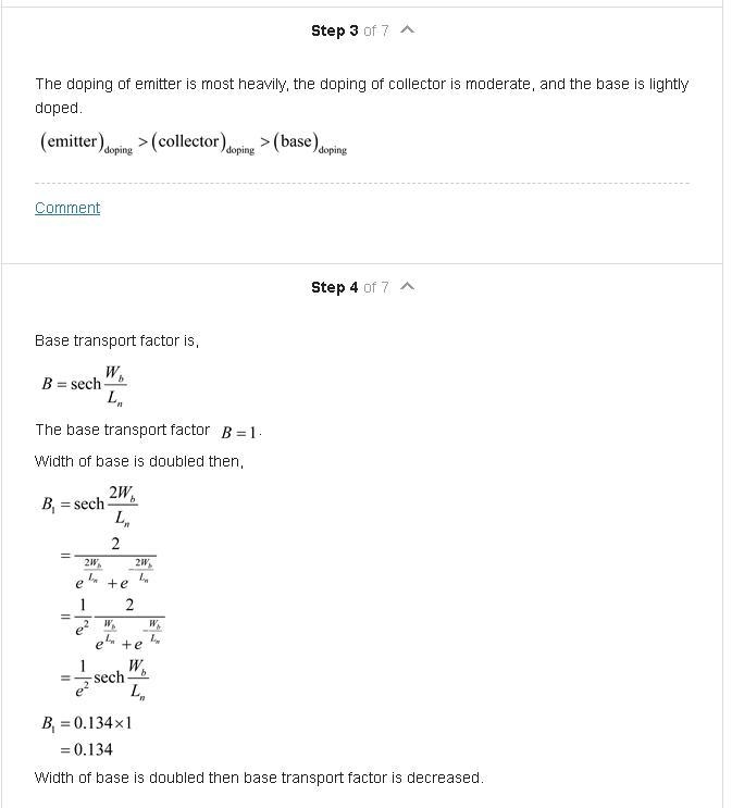 Show the bias polarities and depletion regions of an npn BJT in the normal active-example-2