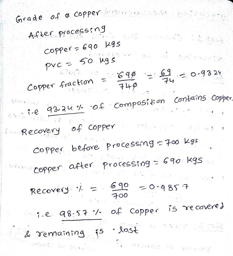 The grade is a measure of quality and it captures concentration levels (i.e., how-example-2