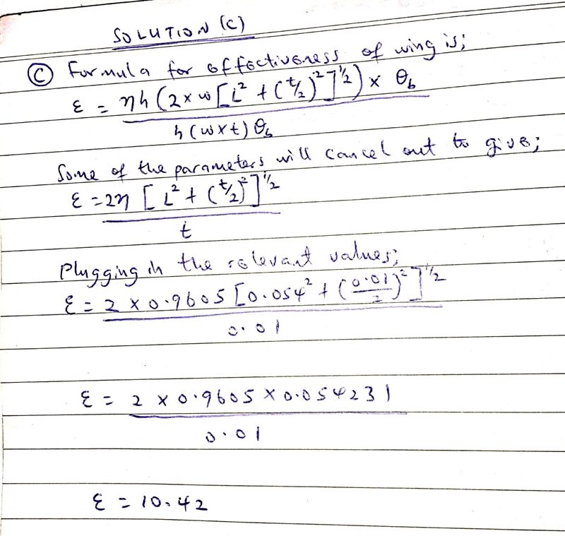 A hot plate with a temperature of 60 C, 50 triangular profile needle wings of length-example-3