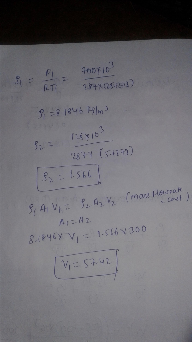 Air flows steadily between two sections in a long, straight portion of 10-cm inside-example-1