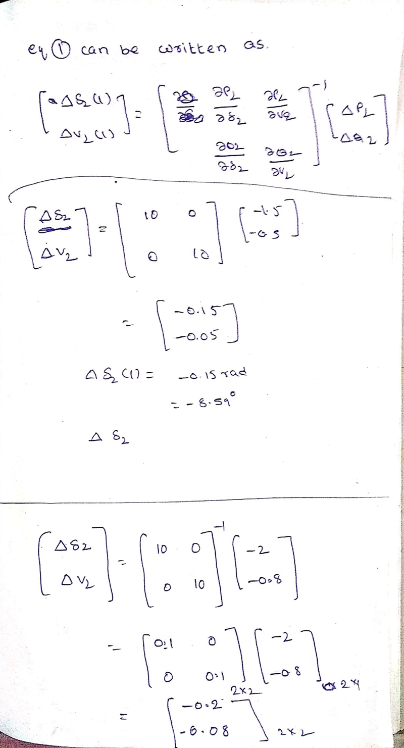 A generator bus (with a 1.0 p.u. voltage) supplies a 200 MW, 80 Mvar load through-example-3