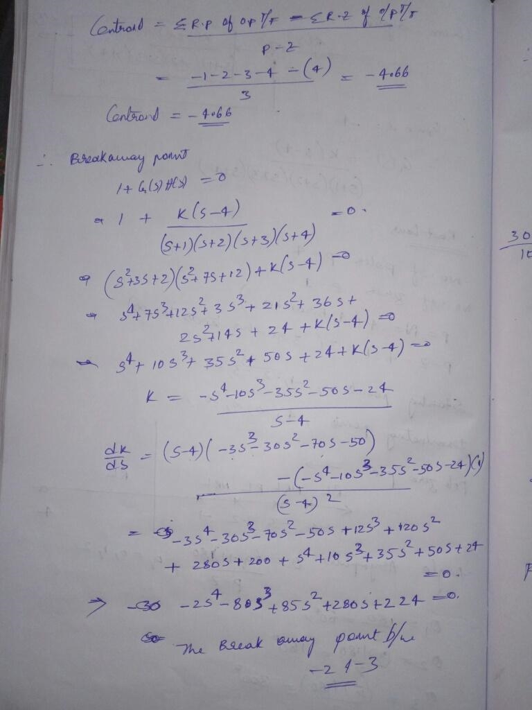 For the following system where α = - 4, accurately hand sketch the root locus and-example-2