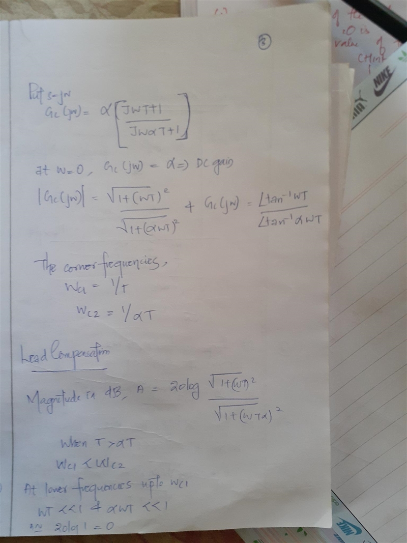 Design a lead compensator for the closed-loop (CL) system whose open loop transfer-example-3