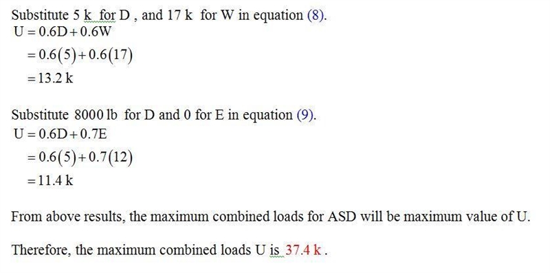 A fully braced structural member in a building is subjected to several different loads-example-1