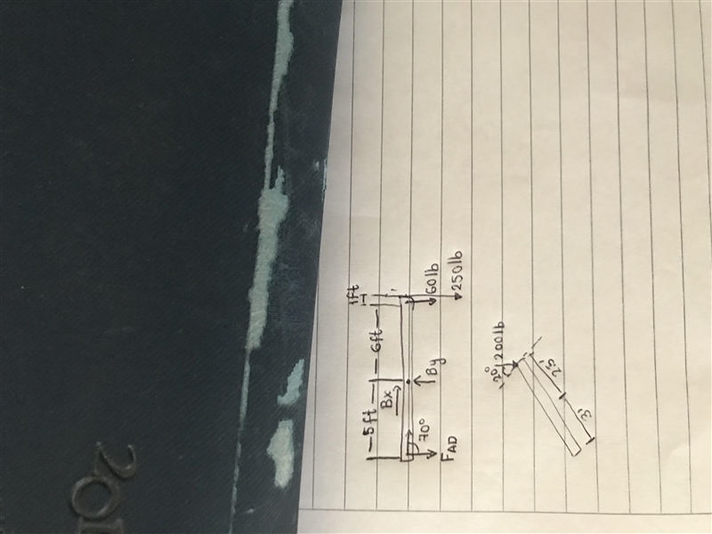 1) A pumping unit is used to recover oil. When the walking beam ABC is horizontal-example-1