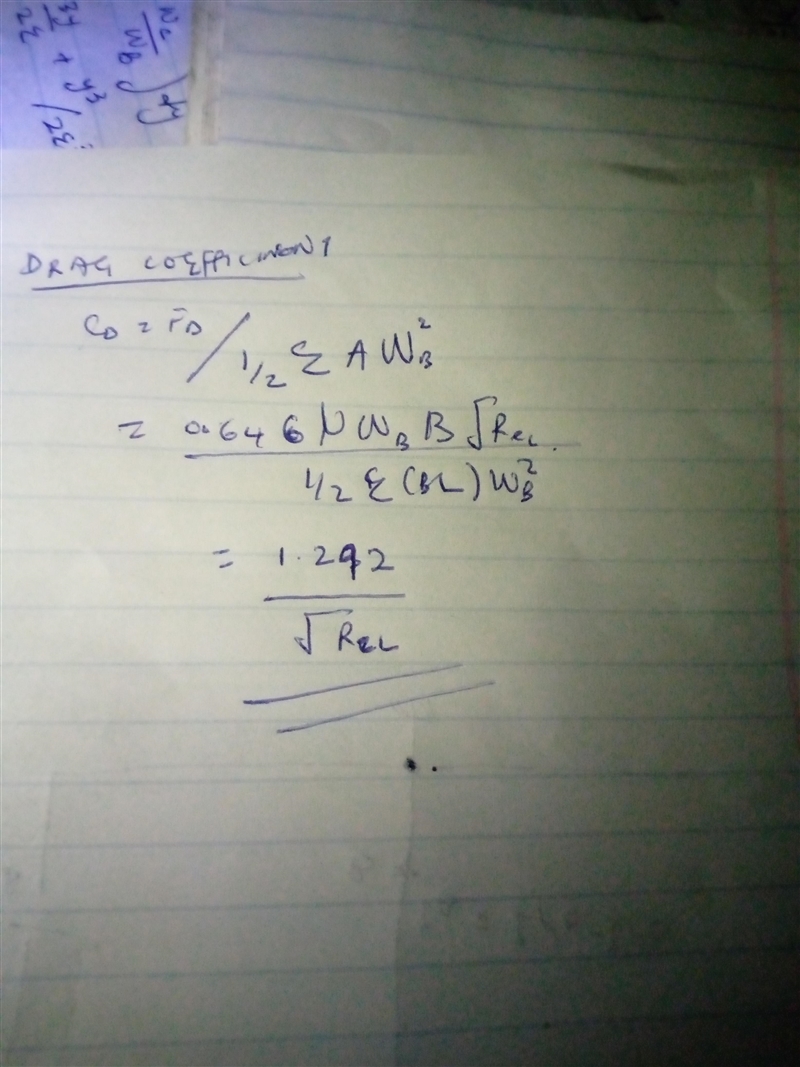 Using Von Karman momentum integral equation, find the boundary layer thickness, the-example-3