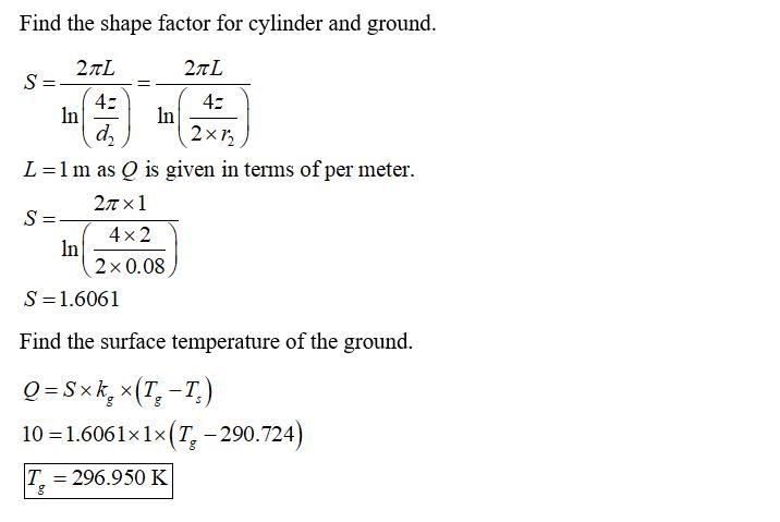 A very long pipe of 0.05 m (r1) radius and 0.03 m thickness (r2 - r1) is buried at-example-2