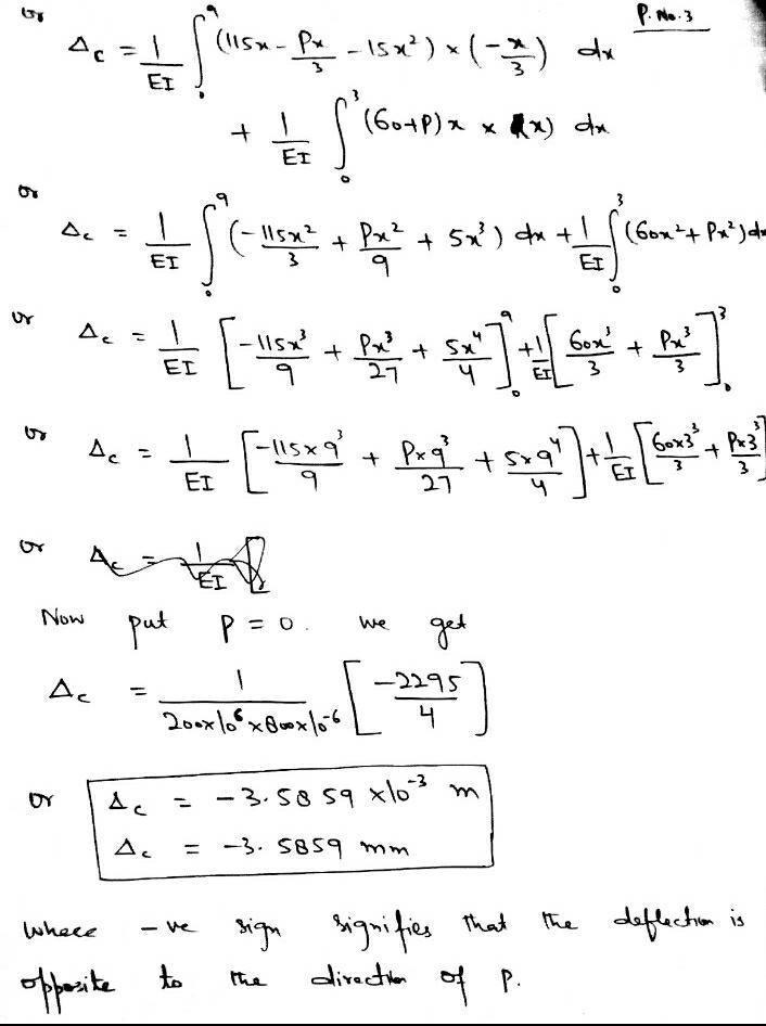 Determine the deflection at the center of the beam. Express your answer in terms of-example-1