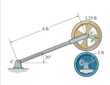 Wheels A and B have weights of 150 lb and 100 lb , respectively. Initially, wheel-example-1