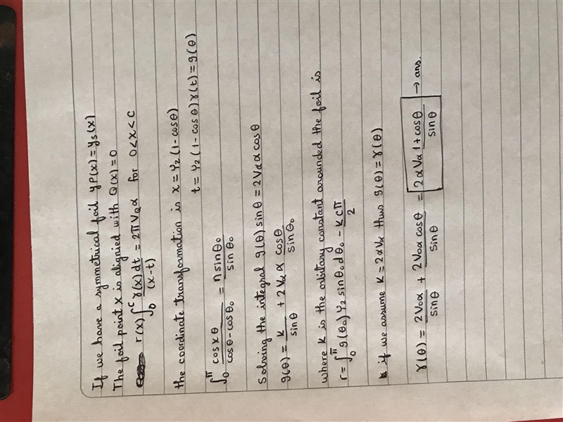 Compute the total circulation around a symmetrical airfoil whose circulation distribution-example-1