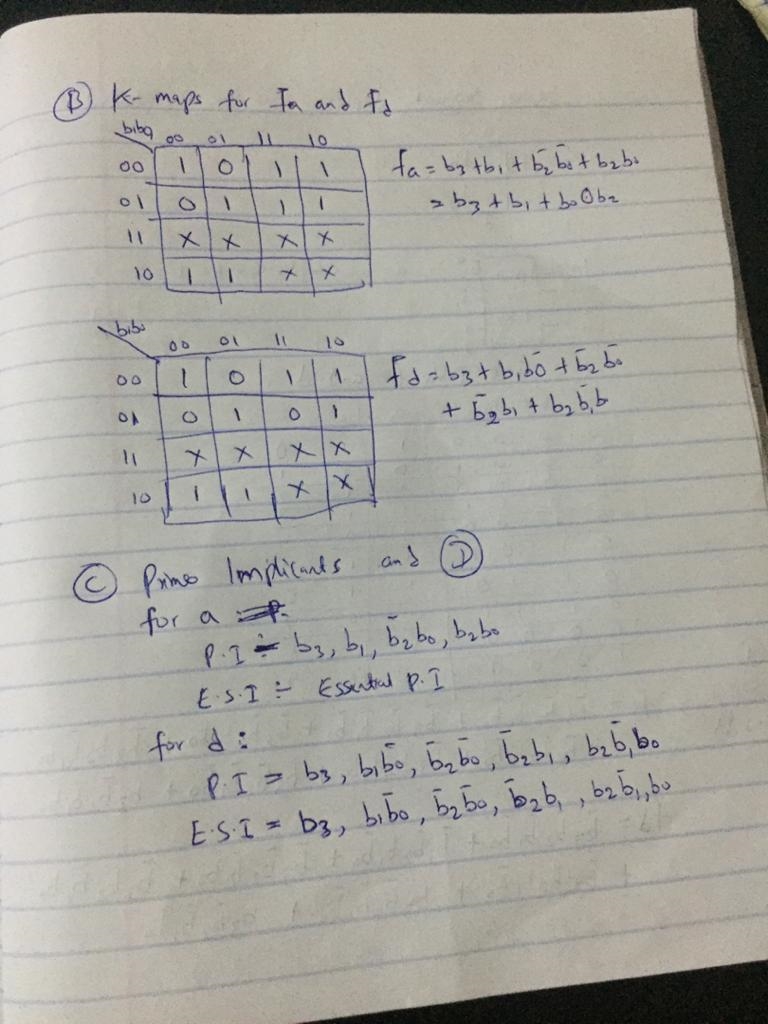 Given a 7 segment display, Develop the reduced circuit functions to drive segments-example-2