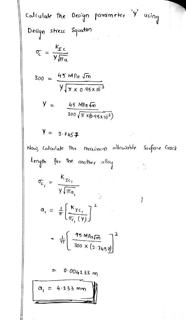 12. A structural component is fabricated from an alloy that has a plane strain fracture-example-1