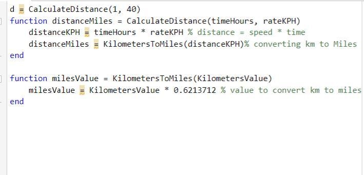 Assign rateMPH with the corresponding rate in miles per hour given a user defined-example-1