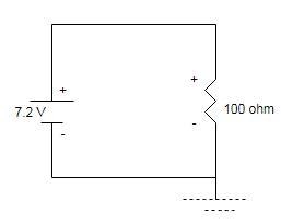 A battery rated at 7.2 V and 10000 J is connected across a light bulb. Assume that-example-1