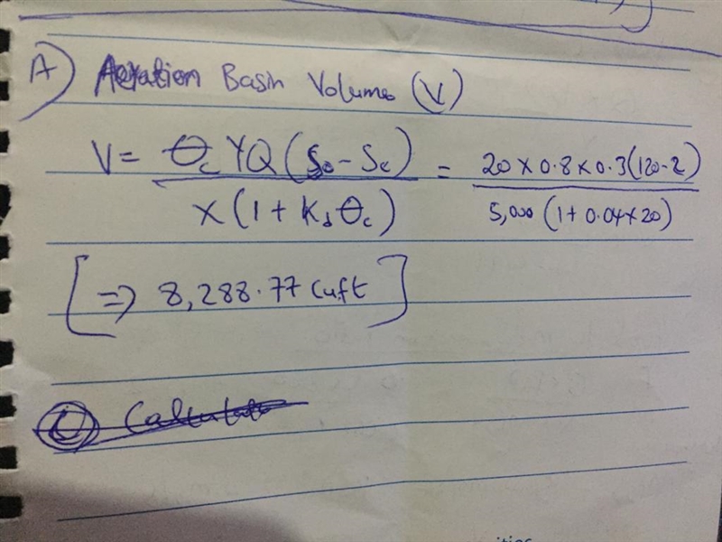 A MBR treatment plant has a flow of 0.3 mgd with 220 mg/l BOD (the soluble portion-example-1