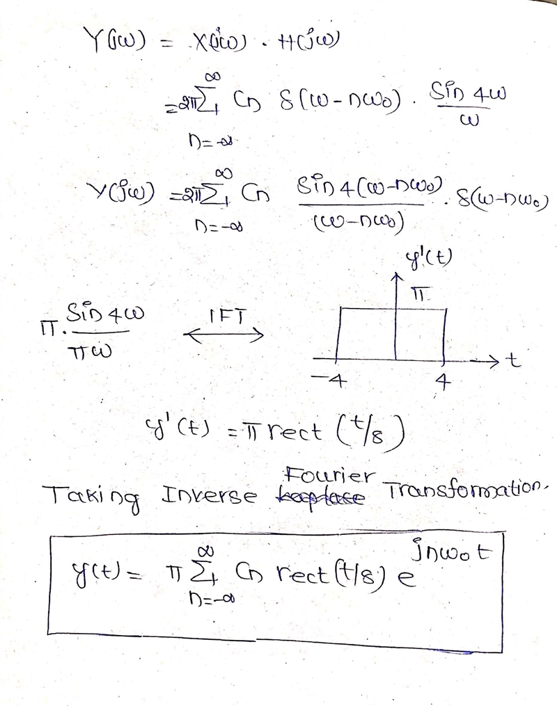 Consider a continuous-time LTI system whose frequency response is I x sin(4w) H(jw-example-4