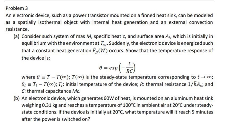 An electronic device, such as a power transistor mounted on a finned heat sink, can-example-1