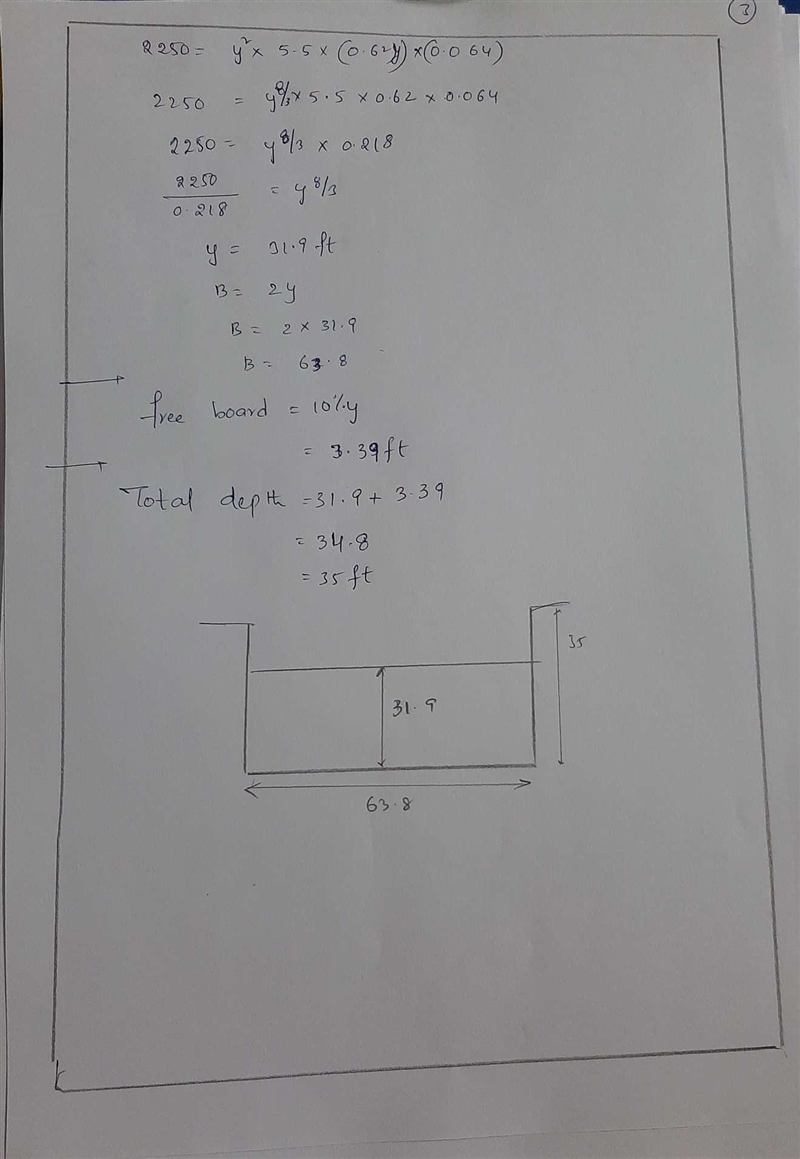 Your engineering firm has been hired as a consultant to evaluate engineered channels-example-3