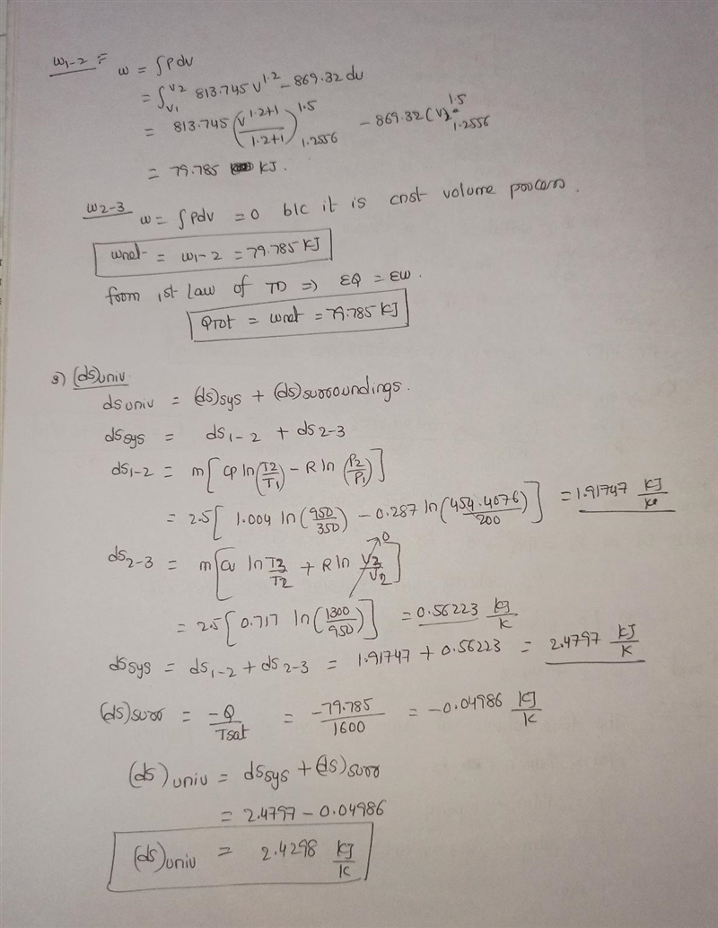 A piston/cylinder device has 2.5 kg of air at 350K and 200kPa. It has a non-linear-example-2