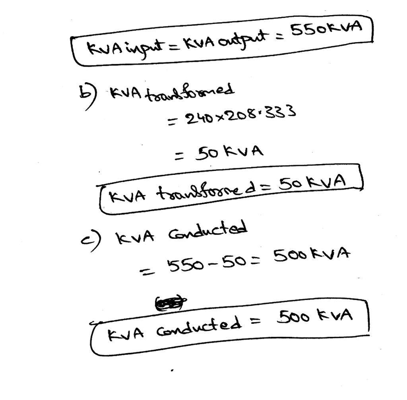 A 50 kVA, 2400/240 V, 1-Φ transformer is connected to act as a booster from 2400 to-example-2