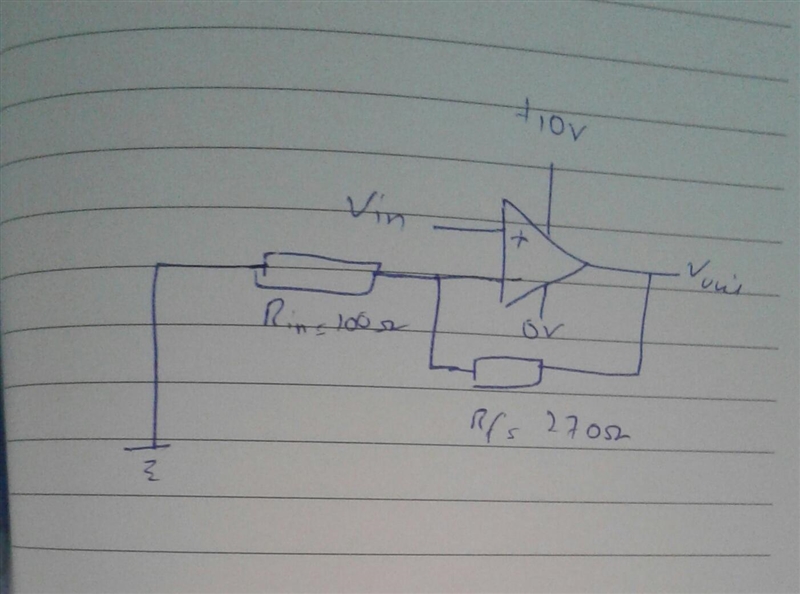 You want to amplify a bio-potential signal that varies between 2.5 V and 2.6 V. Design-example-1