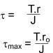 Write torsion equation and explain the importance of each components. ​-example-1