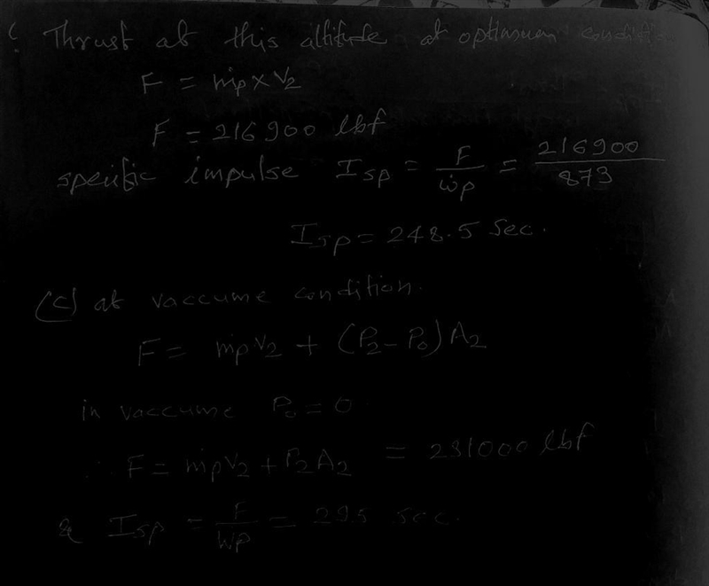 For a solid propellant rocket motor with a sea level thrust of 207,000 lbf, determine-example-3