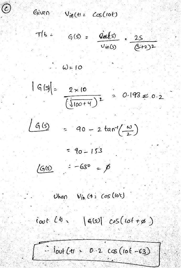 1. The following is a lumped model for an antenna. The input is vin and we are interested-example-3