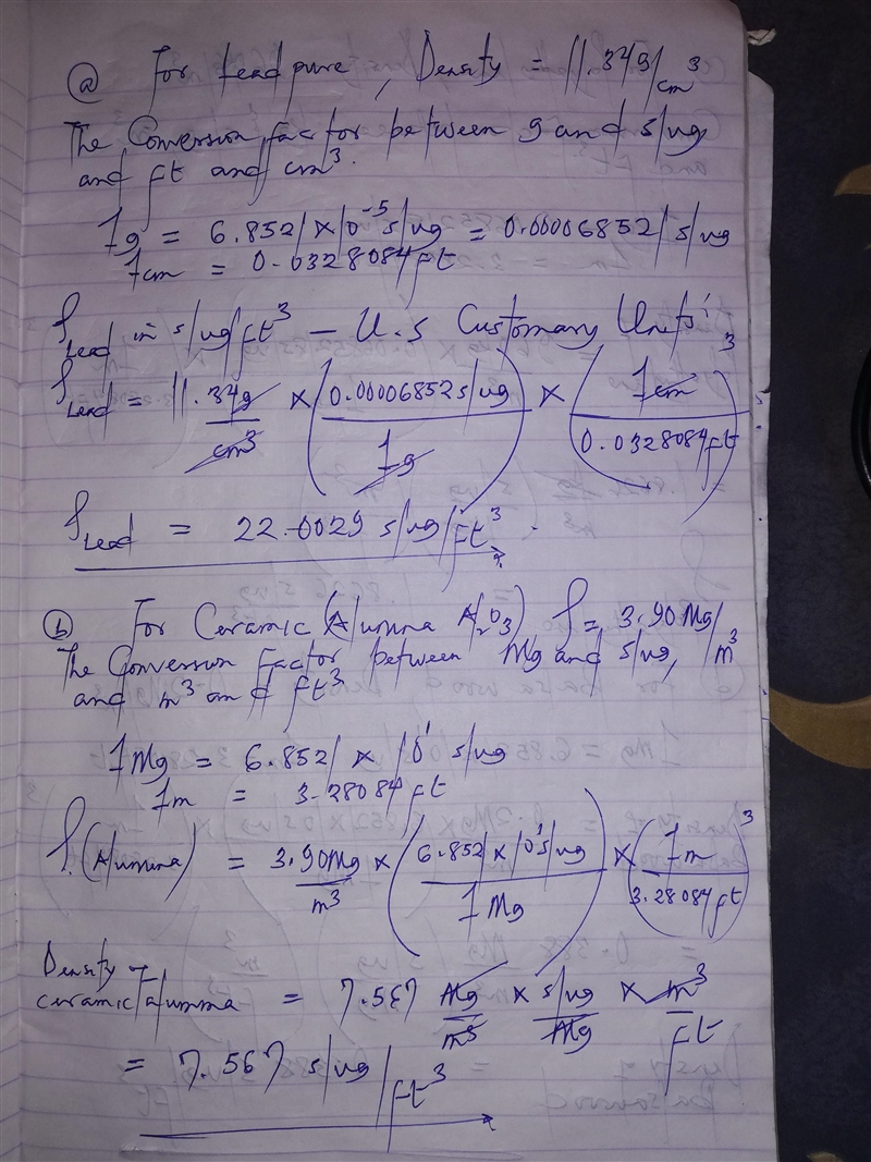 The densities of several materials are given in SI units. Convert these to densities-example-1