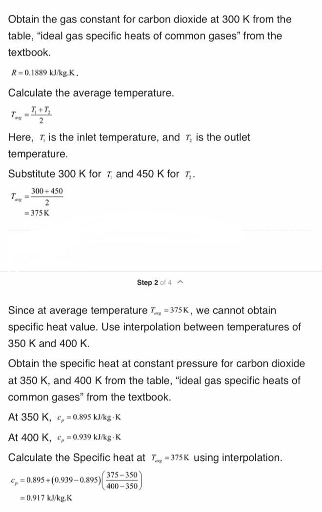 Carbon dioxide enters a compressor at 100 kPa and 300 K at a rate of 0.2 kg/sec and-example-1