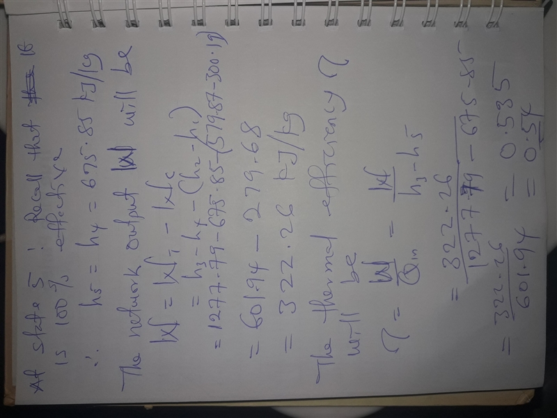 An ideal Brayton cycle with regeneration has a pressure ratio of 10. Air enters the-example-2