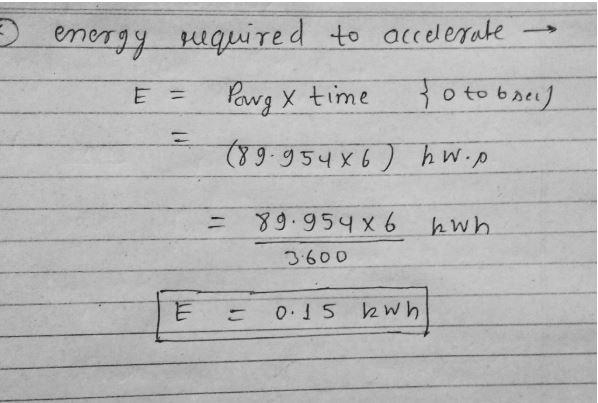 The vehicle motor or engine can be size based on required peak power. The energy or-example-4