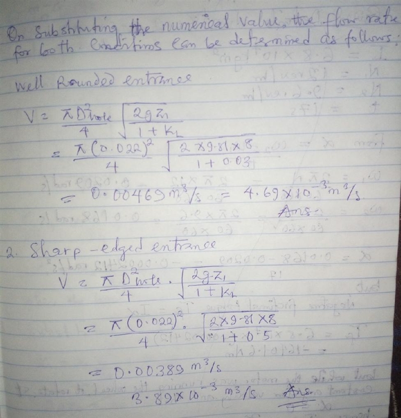 Water is to be withdrawn from an 8-m-high water reservoir by drilling a 2.2-cm-diameter-example-2