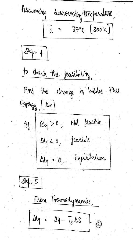 A powerful contribution of the 1st and 2nd laws is to determine the design feasibility-example-4