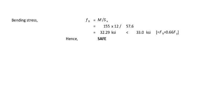 A simply supported beam spans 20 ft and carries a uniformly distributed dead load-example-3