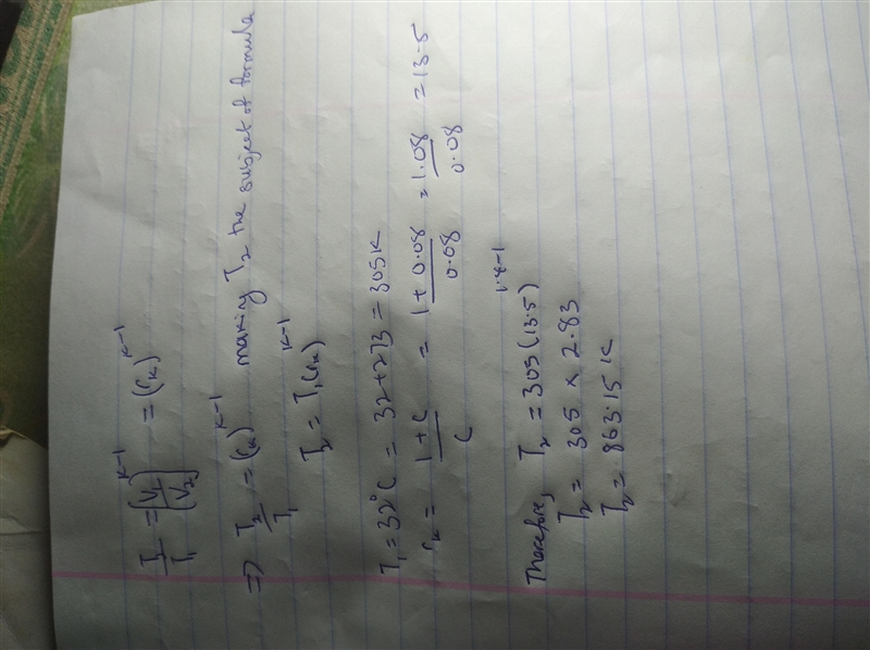 What is the final temperature after compression of a diesel cycle if the initial temperature-example-1