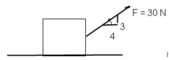 If the contact surface between the 20-kg block and the ground is smooth, determine-example-1