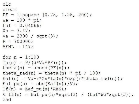 c. For a constant load power of 700 kW, write a MATLAB script to plot the terminal-example-1