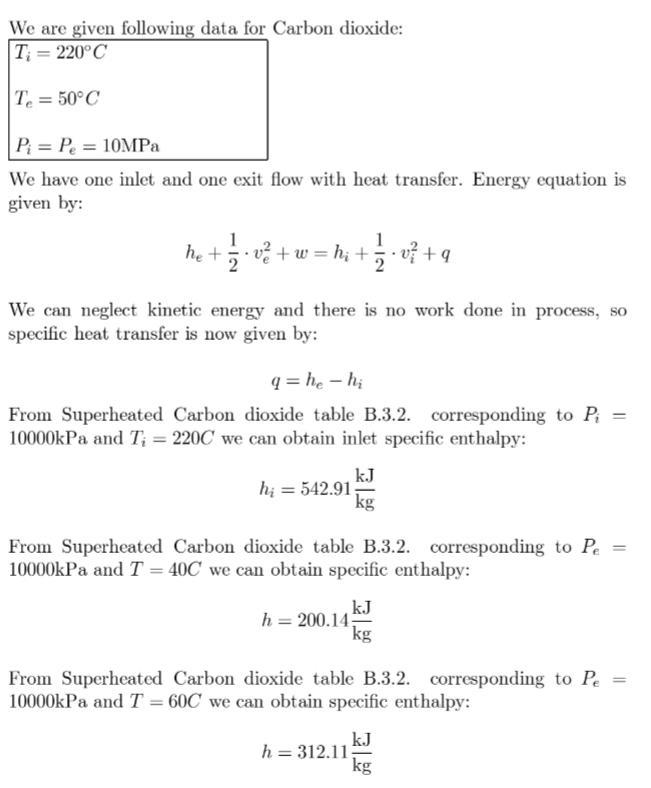 Carbon dioxide used as a natural refrigerant flows through a cooler at 10 MPa, which-example-2