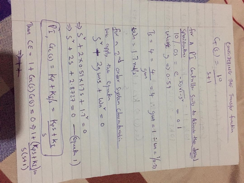 Find a negative feedback controller with at least two tunable gains that (1) results-example-1